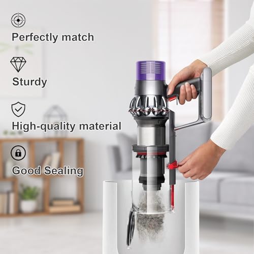 PUREGUST 7.79in Large Bin Replacement and Filter for Dyson V10 SV12 Animal and Absolute Models, Large Bin No.969509-01 and Filter Part No. 969082-01 for Absolute/Animal/Animal Extar/Total Clean - Image 5
