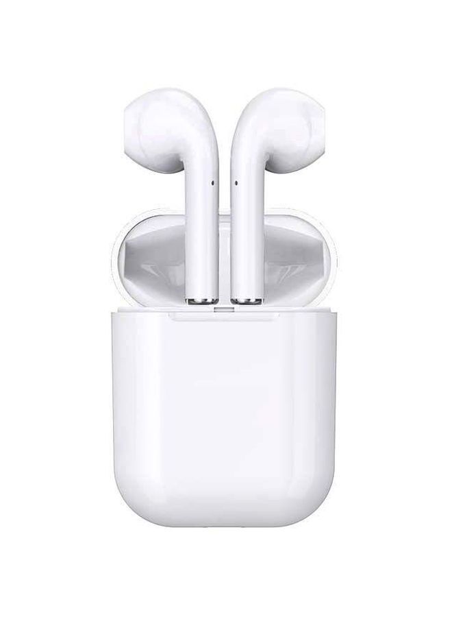 NIBEMINENT In-Ear Bluetooth Headphones With Charging Case White - Image 1