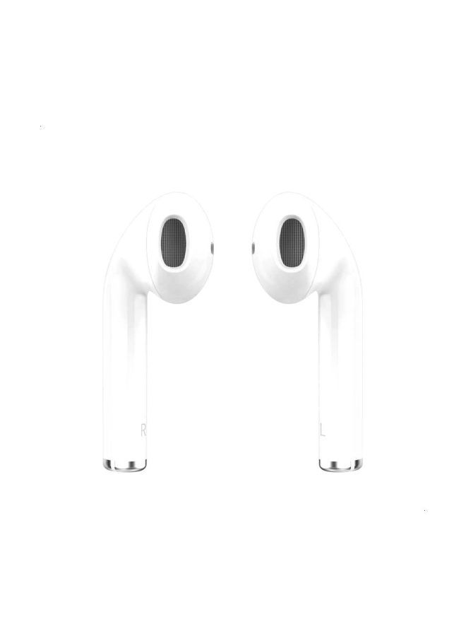 NIBEMINENT In-Ear Bluetooth Headphones With Charging Case White - Image 2