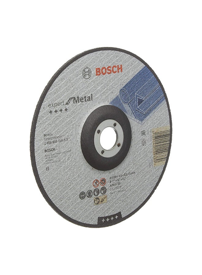 BOSCH Bosch 2608600316 180 x 1 x 22.23mm Metal Grinding Disc  - Image 3