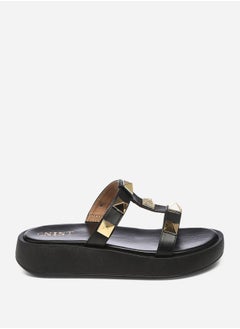 GNIST Studded Strap Flatform Sandals by Styli  - Image 5