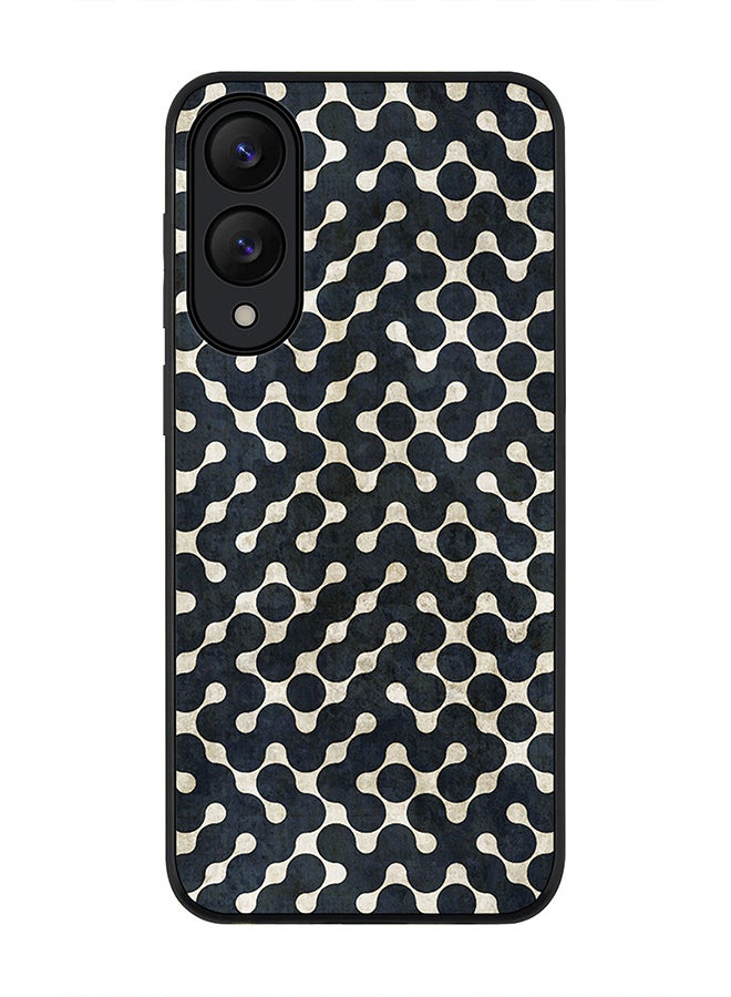 Stylizedd For Samsung Galaxy S25 Edge Case,Slim fit Camera Protection, Shockproof Thin Phone cover  - Connect The Dots (Black)