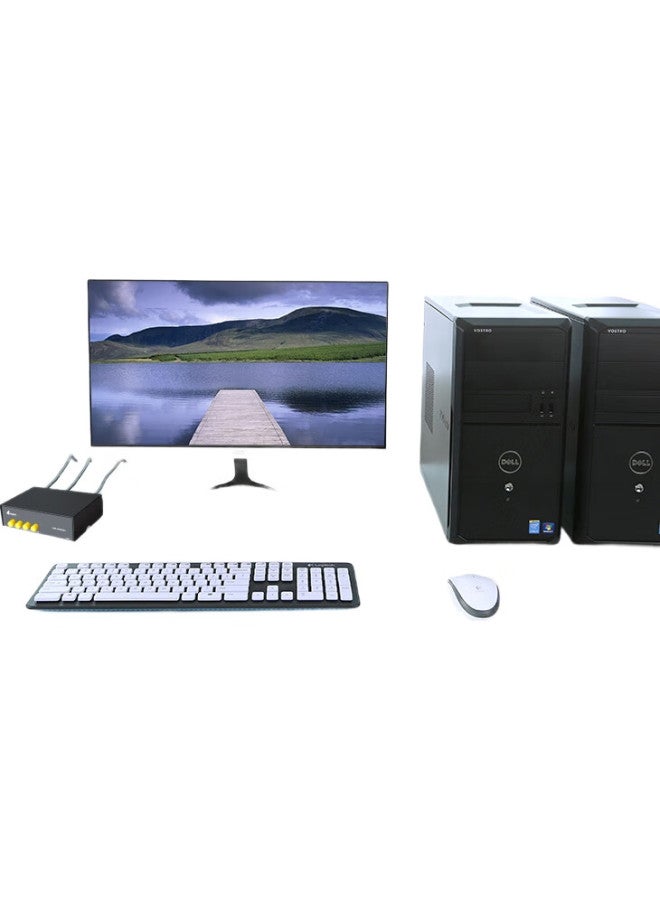 jinghua Jinghua Vga Switcher, Four-In Hd Video Converter, Screen Splitter, Multi-User Display Adapter, For Multiple Laptops And Desktop Computers Sharing One Monitor, V401 Black Q211 - Image 2