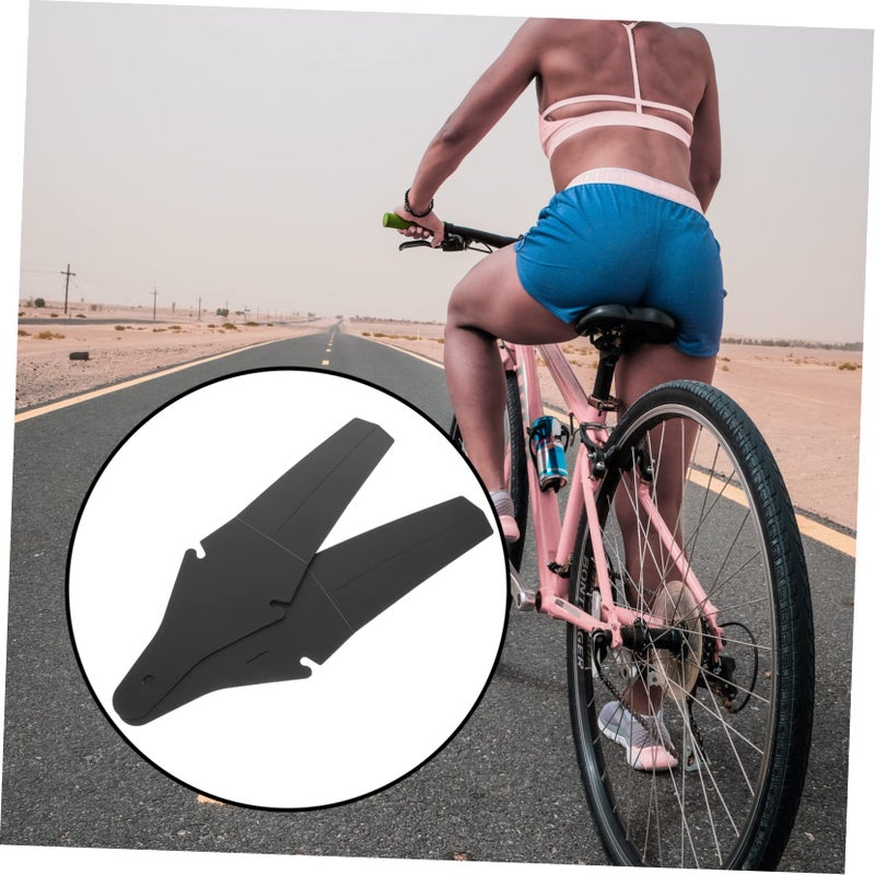 2pcs Folding Bike Fenders Lightweight Splash Guard for Mountain Road Bicycle Easy Install Cycling Accessories - Image 4