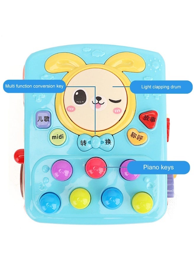 Vixplorn Montessori Musical Bus Toy for Toddlers 6-18 Months, Wooden Hammering & Pull Along Gopher Game, Early Learning Educational Toys for Boys Girls, Baby Birthday Gift - Image 4