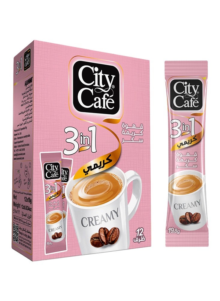3-in-1 Creamy - Instant Coffee – 12 Sachets Box