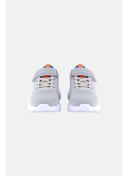 RBX Kids Boy Velcro Sport Shoes, Light Grey  - Image 2