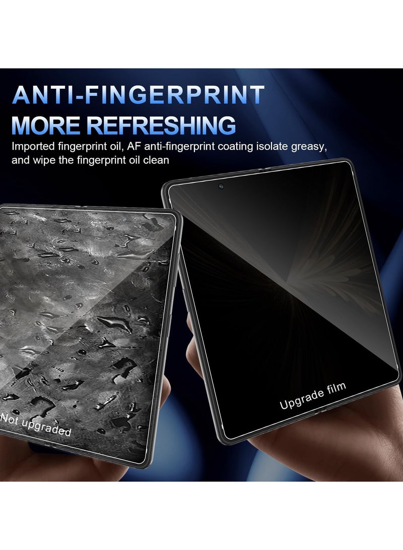 Privacy Screen Protector Compatible with Honor Magic V5 Anti-Spy TPU Outer Screen Film (2-Piece Set) + Anti-Spy Inner Screen Film (2-Piece Set) Scratch-Resistant, Bubble-Free - Image 4