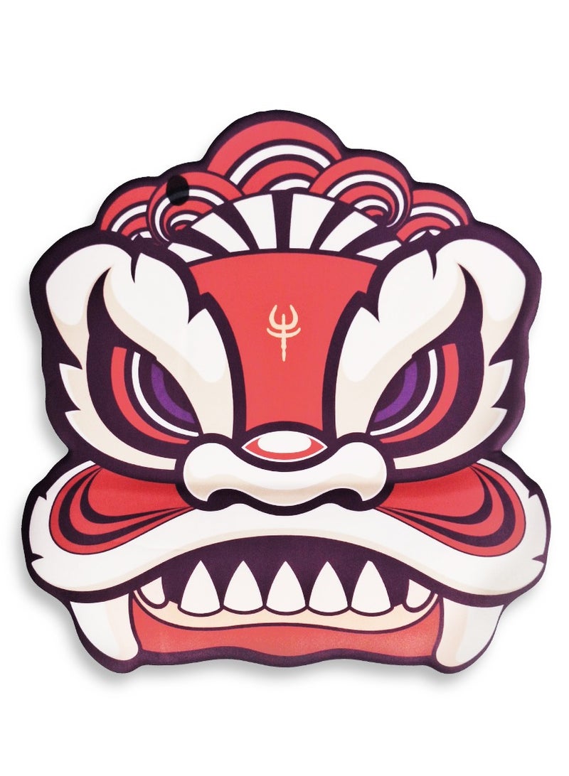 لوحة ماوس صغيرة لليد مع شريط دعم للمعصم من الجل، سجادة مكتب بنمط طباعة عالية الدقة بتصميم لطيف، لوحة ماوس ممتدة ووسادات ماوس للوحة المفاتيح، وسادات ماوس سطحية من القماش المقاوم للماء للمكتب، قاعدة مطاطية مضادة للانزلاق - Image 1