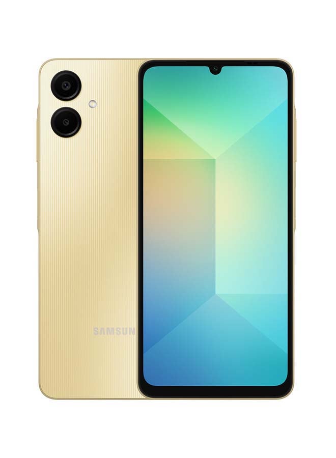 Samsung Galaxy A06 Dual SIM 4G Gold 4GB RAM 64GB - International Version