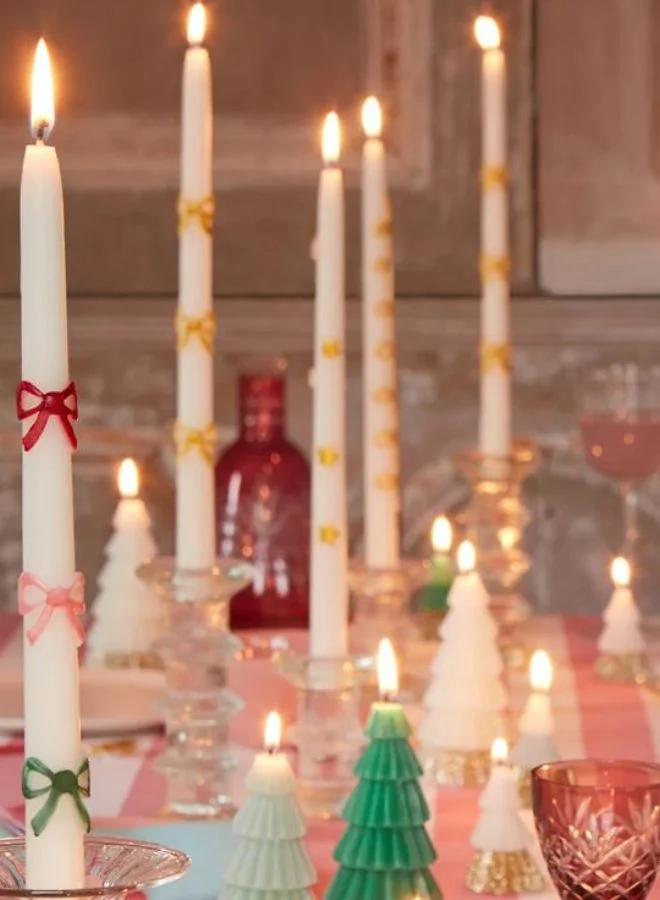 ميري ميري Ivory Mini Tree Candles