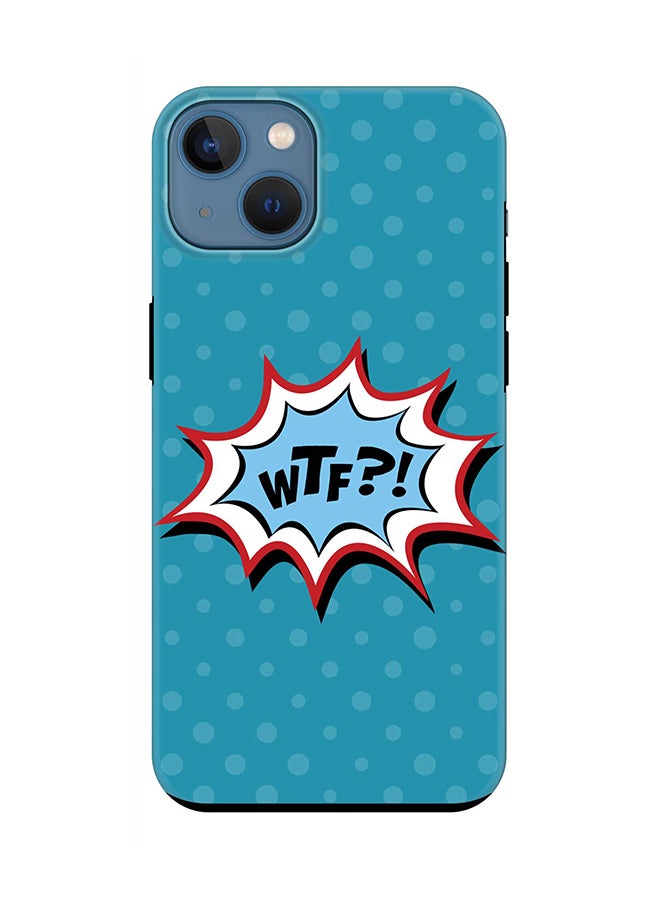 Stylizedd Tough Pro Series Case for Apple iPhone 14 Plus Case Dual Layer hybrid PC & TPU Customized Mobile Cover Shield with inner TPU protection Matte Finish - WTF