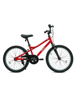 Whimsy Whimsy - Pro Aluminum 20" Kids Bike Lightweight Aluminum Frame, 2-Minute Assembly, Handbrake, Child-Friendly Cycle, Adjustable Saddle - Red  - Image 1