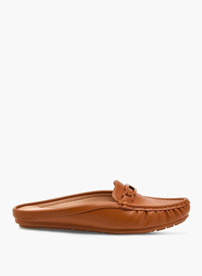 Le Confort Women Metal Accent Slip-On Mules