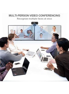 BUPY 1080P Webcam with Microphone, 30 FPS Full HD Web Camera, 2 Mics Streaming Webcam, 360°Rotation Angle 110°View USB Camera for Calls/Conference/Laptop/Computer  - Image 5