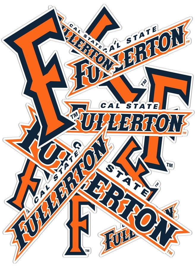 Desert Cactus Cal State Fullerton University Sticker California Titans F Sticker Vinyl Decals Laptop Water Bottle Car Scrapbook Sheet T1 (Type 1-1) - Image 1