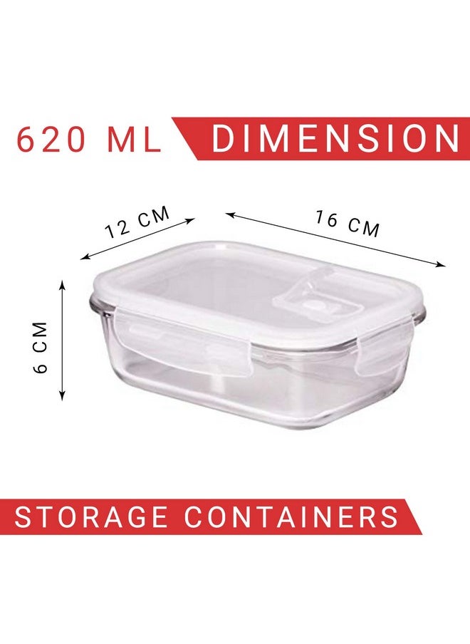 Femora Borosilicate Glass Microwave Safe Container Multipurpose Lunch Box for Office, Grey Blue, Rectangle-400 ml (2 Container), Rectangle-620 ml (1 Container) - pzsku/Z42ADB0E0924BEFC1BA7CZ/45/_/1738305712/f095be18-e1c3-43b8-b874-b11cb8eb4f18