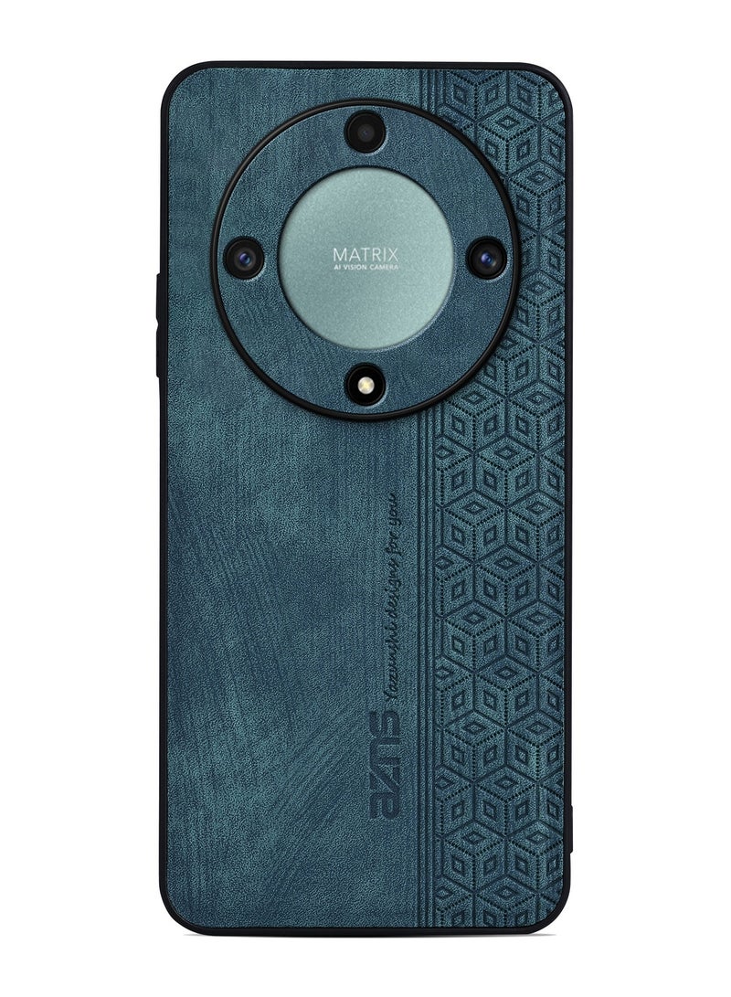 Color Fans For Honor X9a 5G Case PU Leather Coated TPU Drop-proof Smart Phone Cover - Image 1