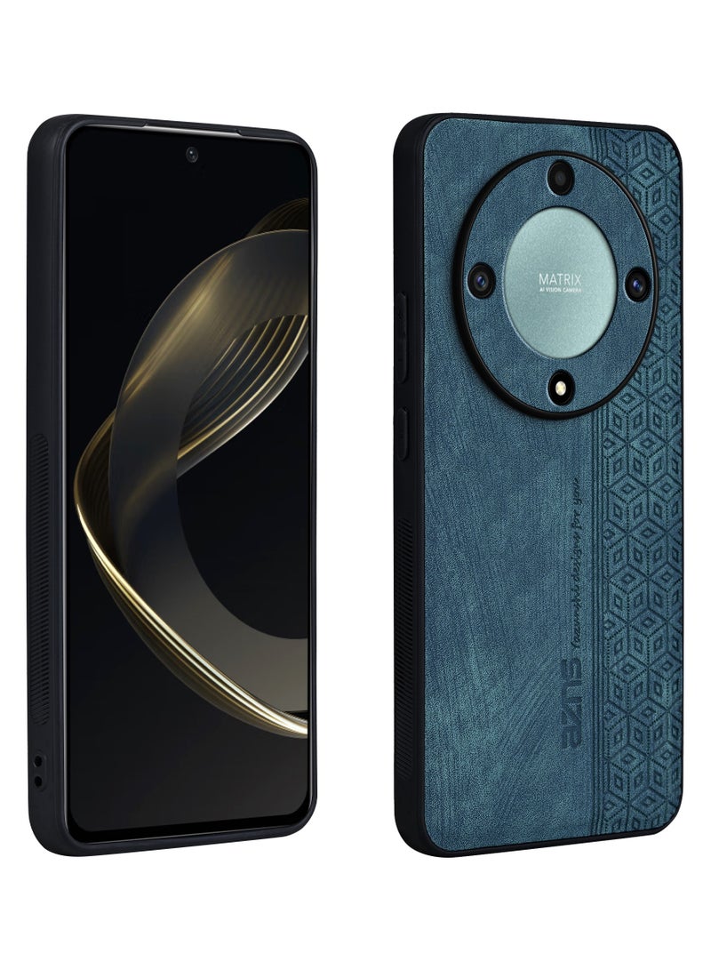 Color Fans For Honor X9a 5G Case PU Leather Coated TPU Drop-proof Smart Phone Cover - Image 3