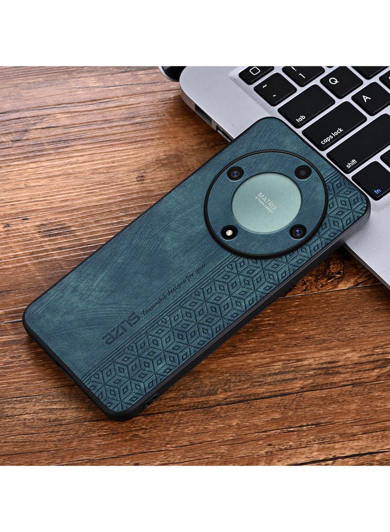 Color Fans For Honor X9a 5G Case PU Leather Coated TPU Drop-proof Smart Phone Cover - Image 2