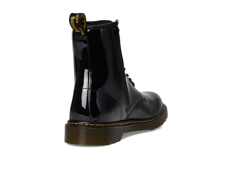 Dr Martens Dr. Martens Kid's Collection 1460 Youth Delaney Boot (Big Kid) Black Patent 5 UK (US 6 Big Kid) M - Image 5