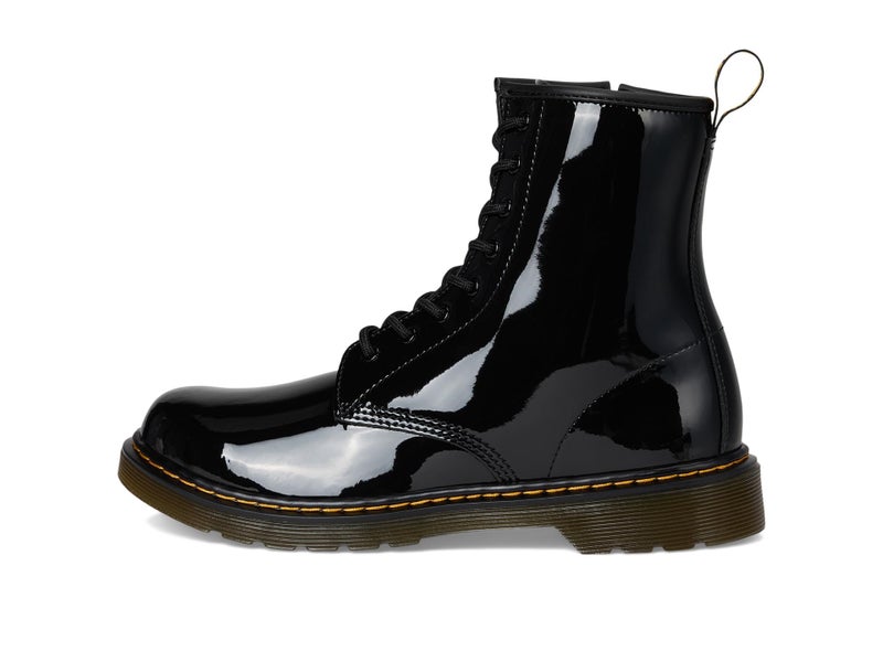 Dr Martens Dr. Martens Kid's Collection 1460 Youth Delaney Boot (Big Kid) Black Patent 5 UK (US 6 Big Kid) M - Image 4