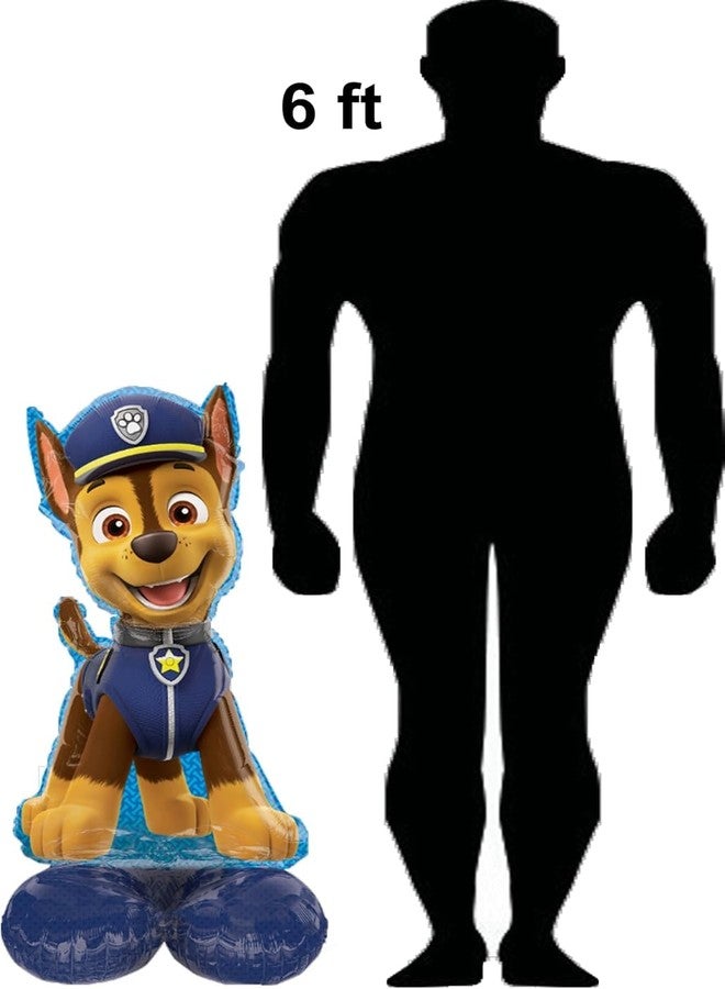 أناجرام بالون باو باترول تشيس 36 بوصة، يُملأ بالهواء فقط، من إيرلونز، لتزيين حفلات أعياد الميلاد - Image 4