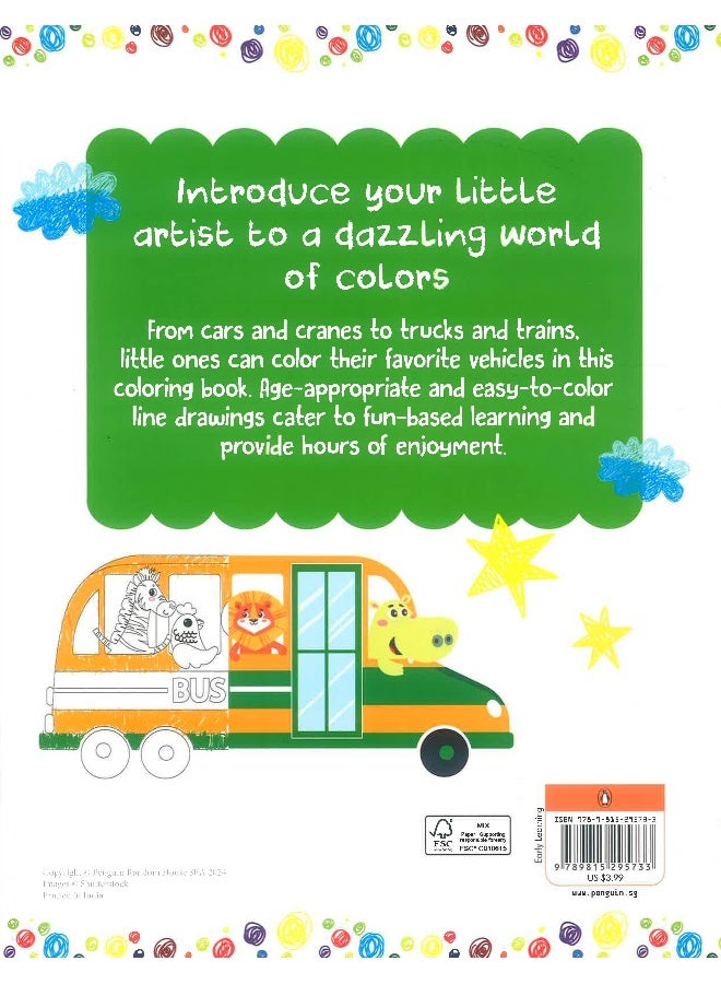 I Can Color: Things That Move  - Image 2