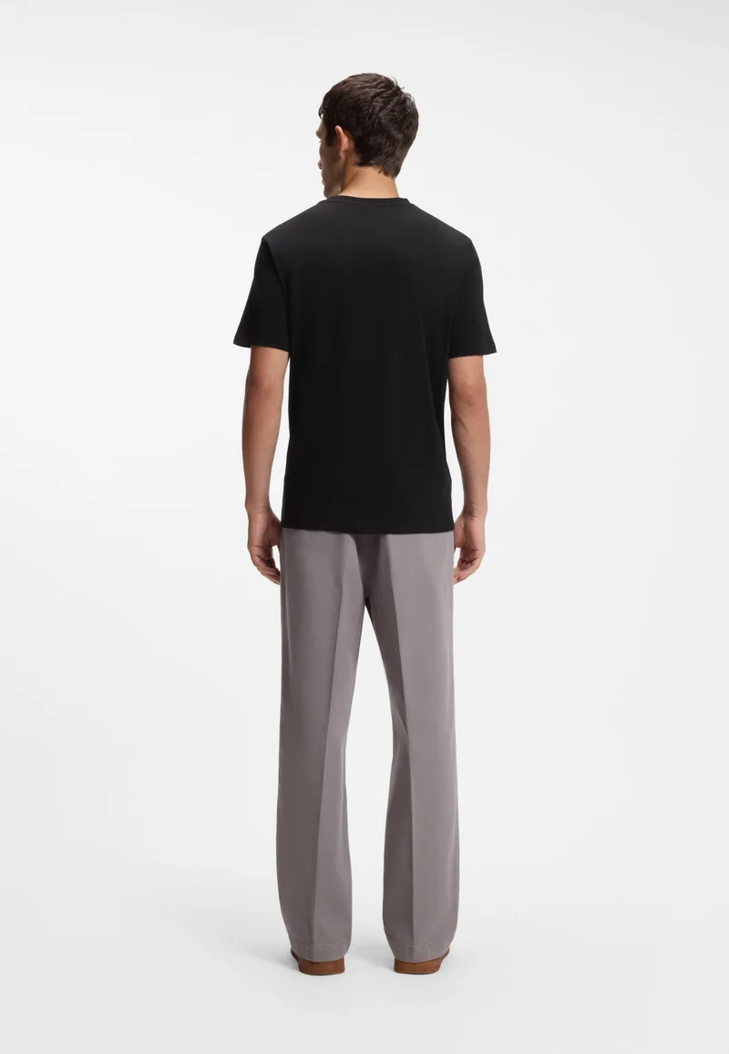 HUGO Cotton T-shirt with logo print