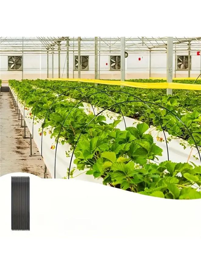18pcs Adjustable Garden Greenhouse Support Rings Removable Plant Protection Stakes - Image 3