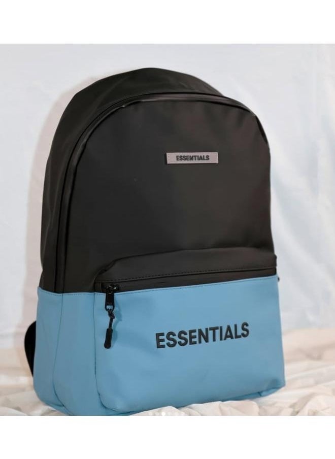 إيسنشالز حقيبة ظهر Fear Of God Essentials "أزرق-أسود"  - Image 1