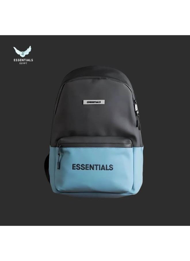 إيسنشالز حقيبة ظهر Fear Of God Essentials "أزرق-أسود"  - Image 2