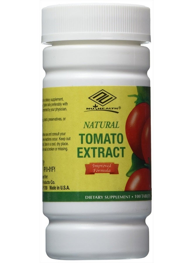 Nu-Health Natural Tomato Extract ((100 tabs)