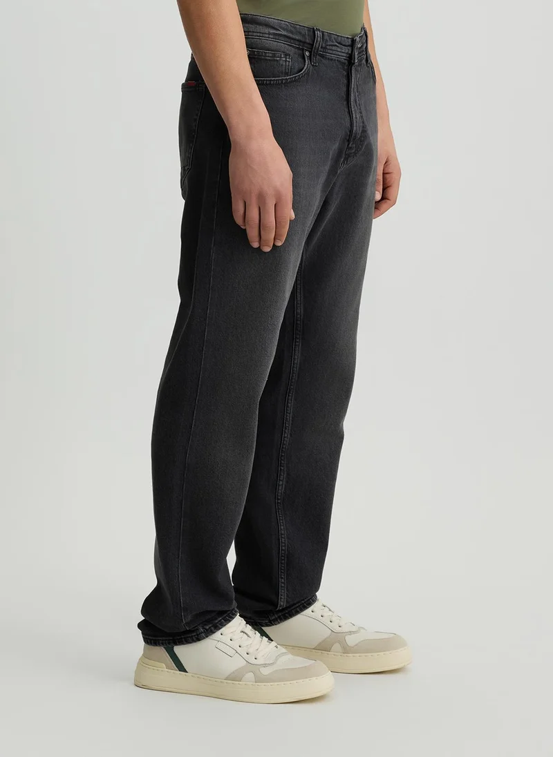 Liu Jo Cotton Straight-Leg Jeans