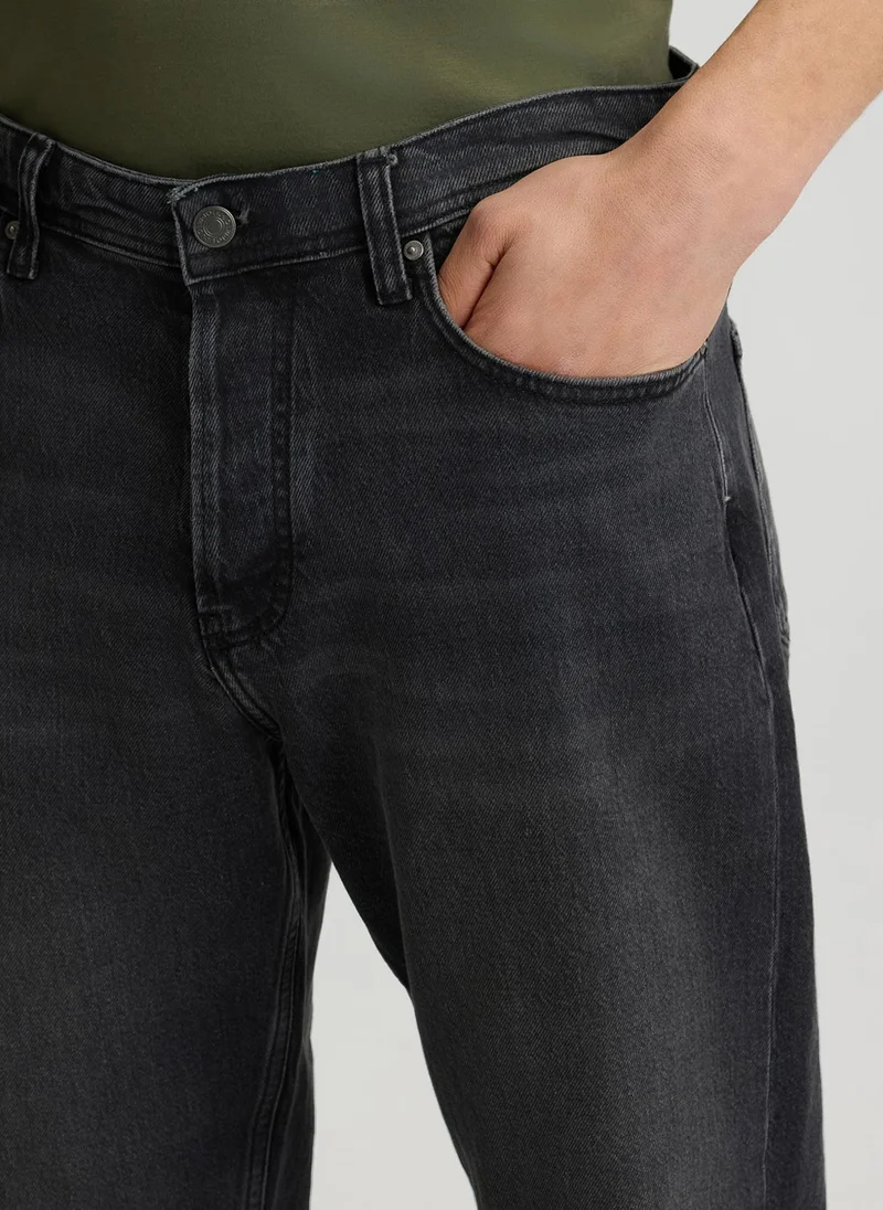 Liu Jo Cotton Straight-Leg Jeans