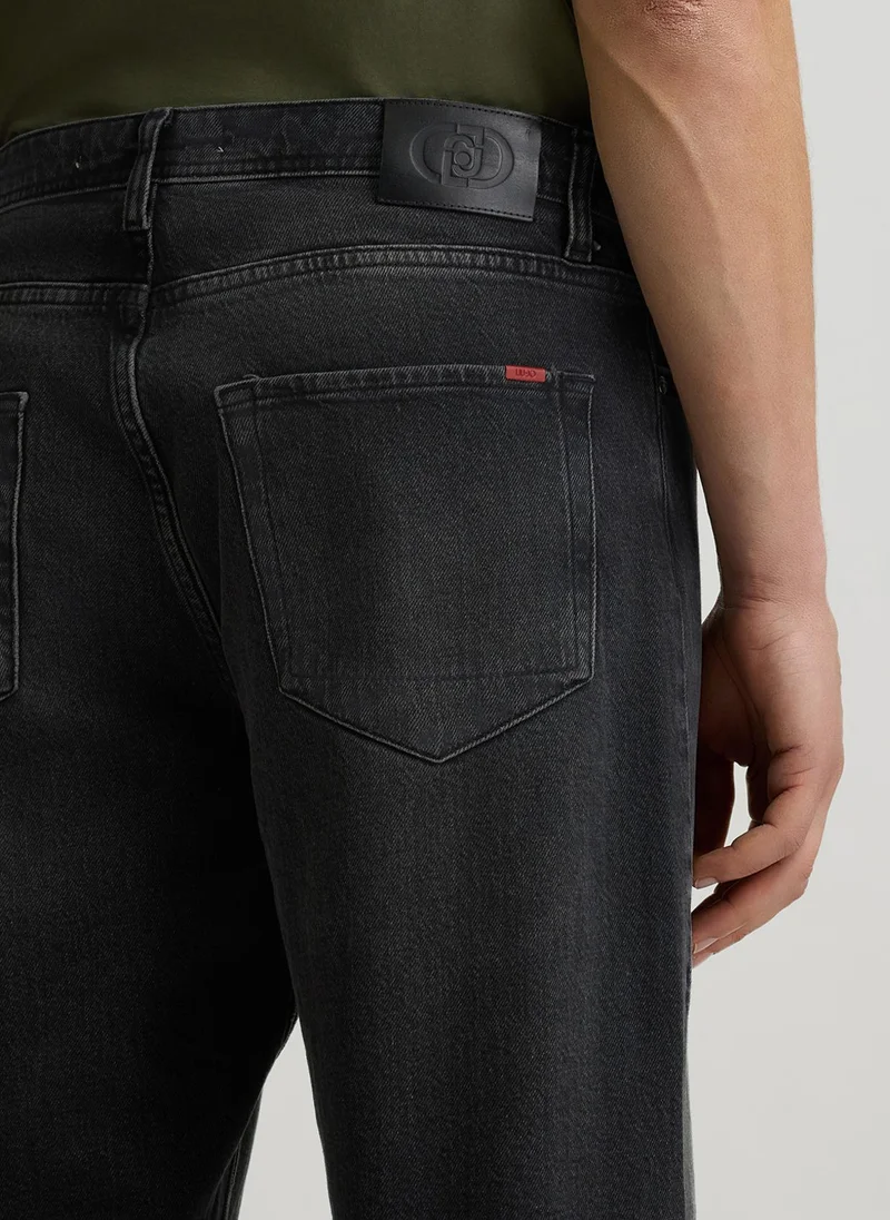 Liu Jo Cotton Straight-Leg Jeans