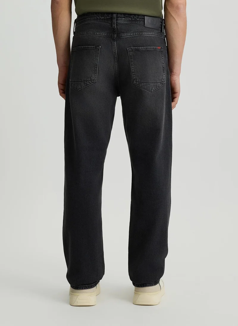 Liu Jo Cotton Straight-Leg Jeans