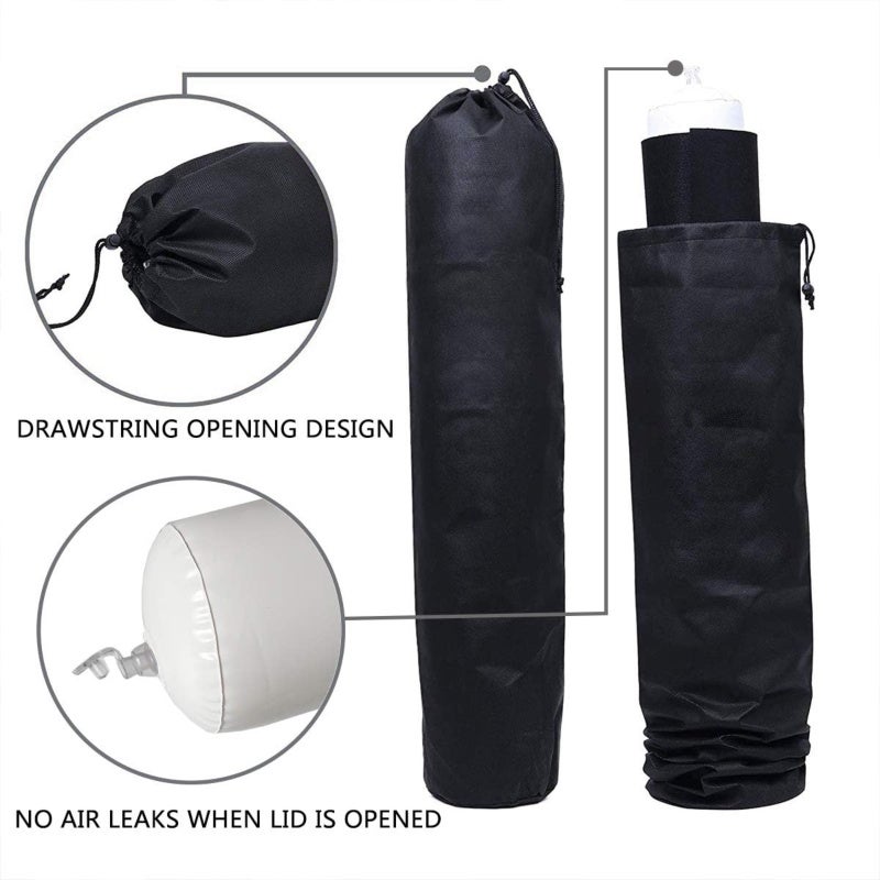 Jigsaw Puzzle Mat: Black Felt Roll Up Mat - Large Puzzle Storage Mat for Jigsaw Puzzle Enthusiasts - Image 4