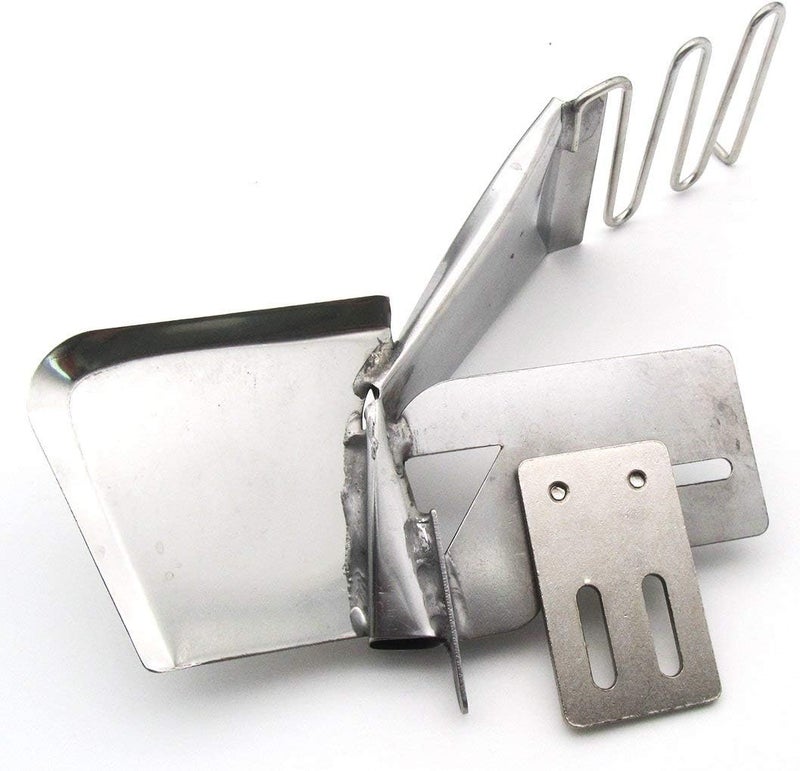 ckpsms Brand - 1SET #KP-123 Sewing Machine Double Fold Clean Finish Top & Bottom Binding Binder Attachment (Tape Size 3/4"=20MM) - Image 5