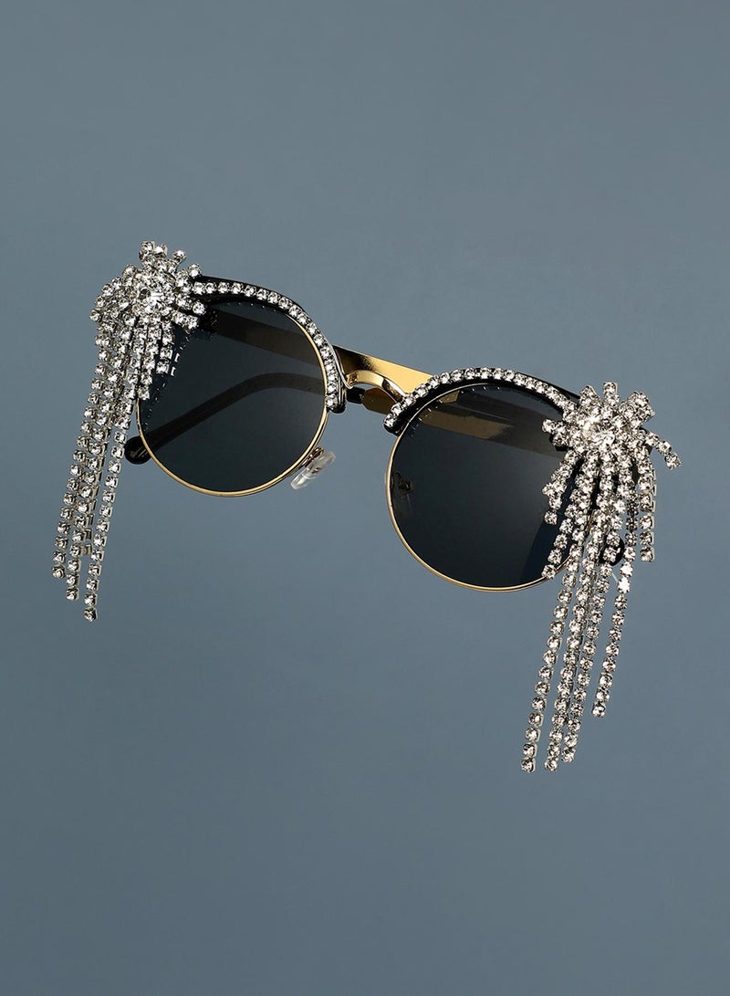 SOHI Embellished Artificial Sunglass Jewellery - Image 5