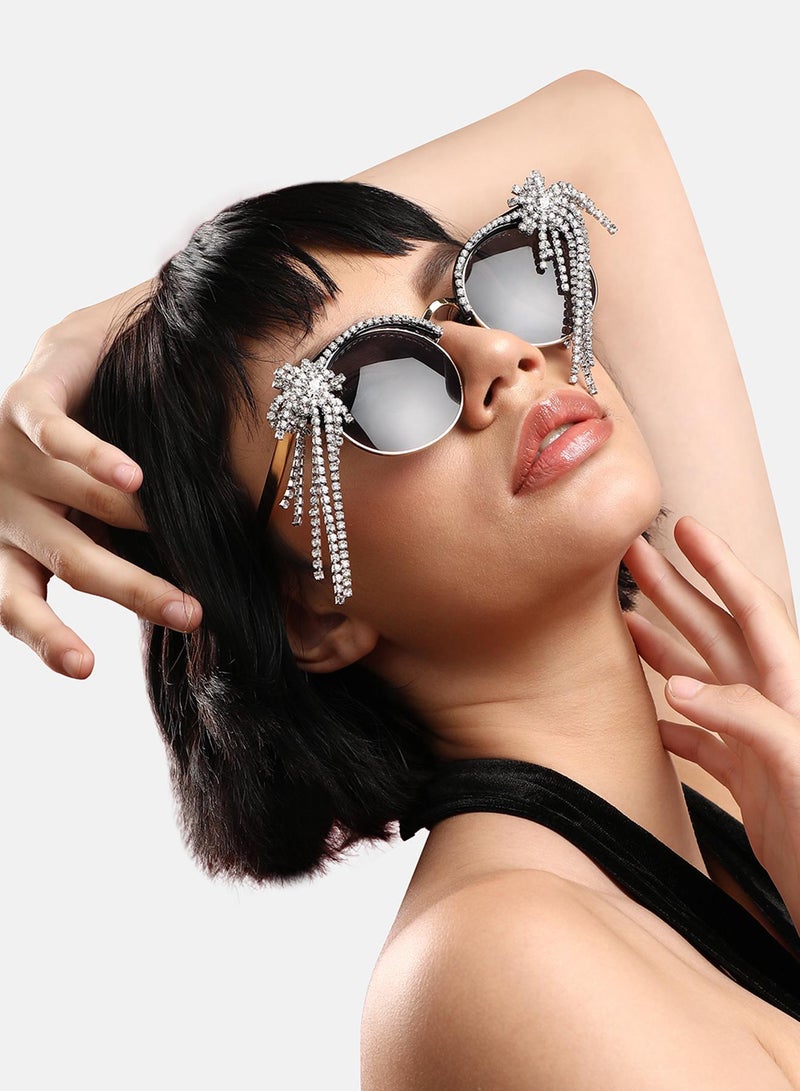 SOHI Embellished Artificial Sunglass Jewellery - Image 1