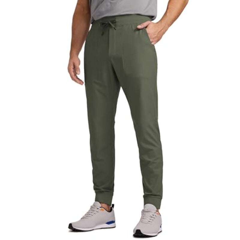 CRZ YOGA All Day Comfy Golf Joggers Pants for Men 30'' Quick Dry Lightweight Stretch Work Casual Joggers with Pockets - Image 1