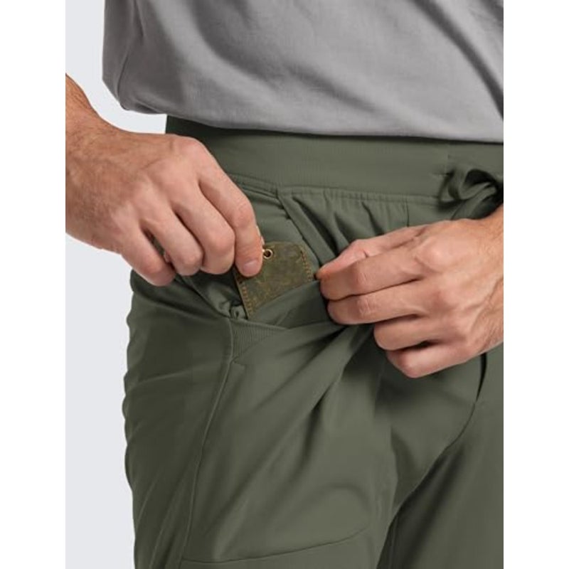 CRZ YOGA All Day Comfy Golf Joggers Pants for Men 30'' Quick Dry Lightweight Stretch Work Casual Joggers with Pockets - Image 3