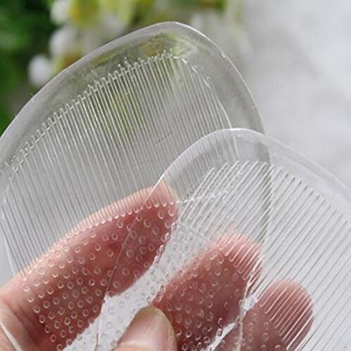 Digital Shoppy Women Transparent Forefoot Pad Silicon Gel Half Yard Pad High-heeled Shoes Pad (1 pair) - Image 2