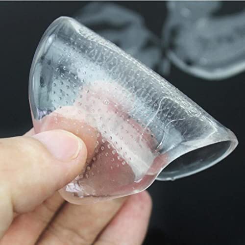 Digital Shoppy Women Transparent Forefoot Pad Silicon Gel Half Yard Pad High-heeled Shoes Pad (1 pair) - Image 5