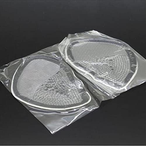 Digital Shoppy Women Transparent Forefoot Pad Silicon Gel Half Yard Pad High-heeled Shoes Pad (1 pair) - Image 3