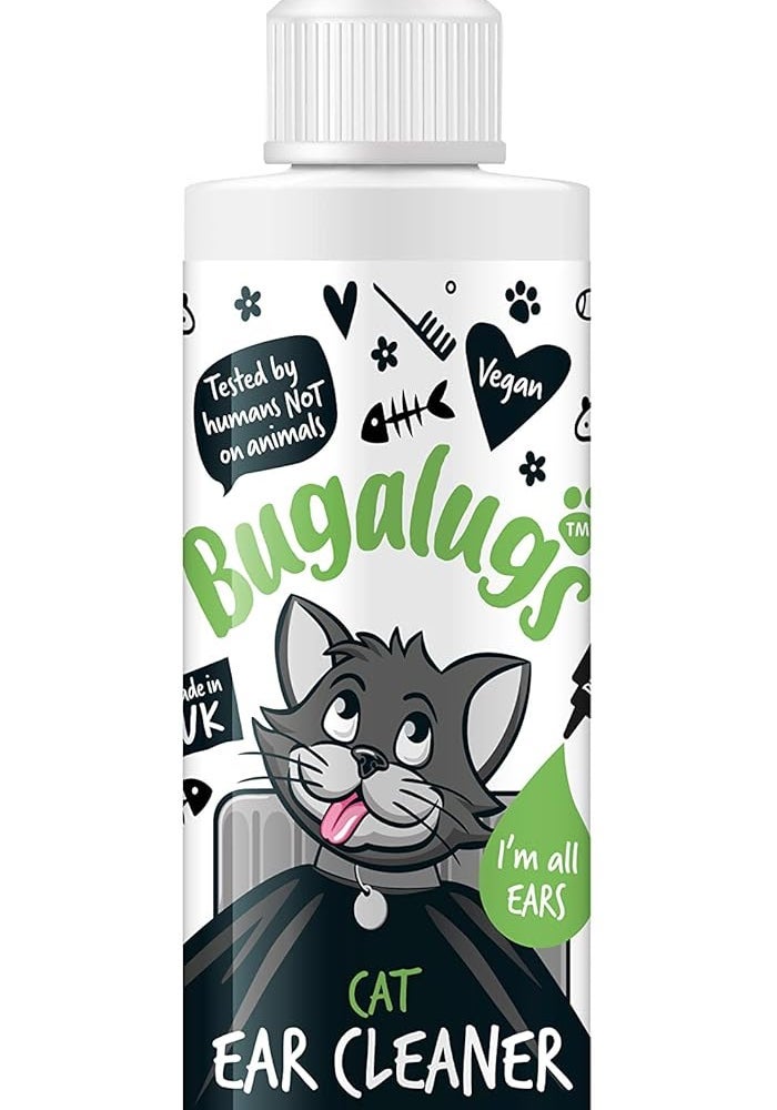 Bugalugs Soothing Ear Cleaner Solution For Cats - 200ML