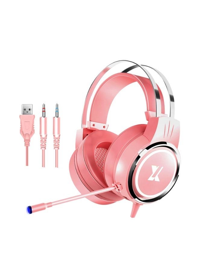 NIBEMINENT Wired Over-Ear Gaming Headset With Microphone For PS4/PS5/XOne/XSeries/NSwitch/PC - Image 2