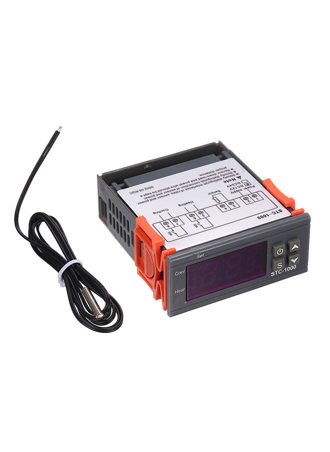 Generic - STC-1000 Digital Temperature Controller Heating Cooling Centigrade Thermostat with Sensor - Image 1