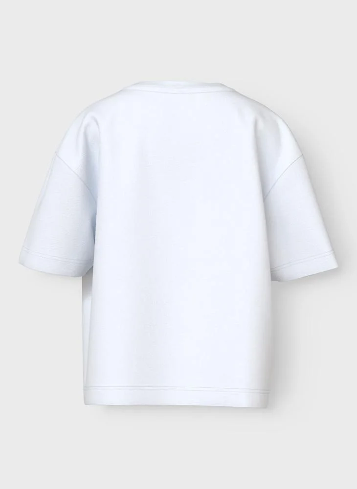 نيم ات Kids Graphic Crew Neck T-Shirt